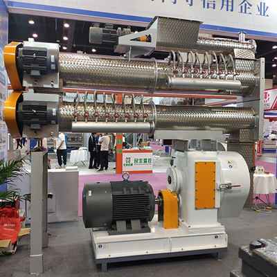 Oilseed Meal 3-7T/H Cow Feed Pellet Making Machine ISO9001