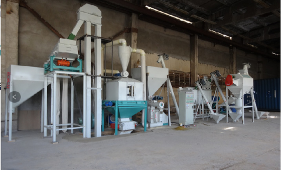 3 Ton Per Hr Alfalfa Pellet Production Line 4.5mm To 8mm Small Cattle Feed Plant