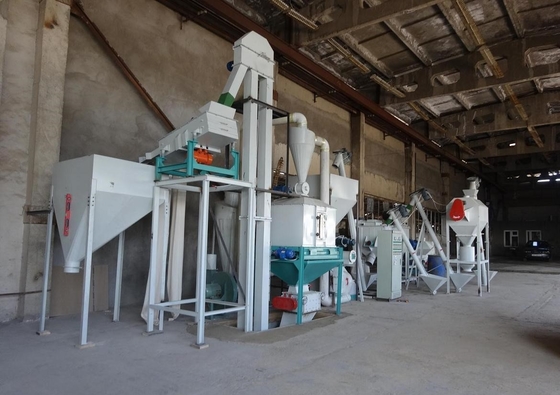3 TPH Animal Feed Production Machine 132 Kw Processing Line